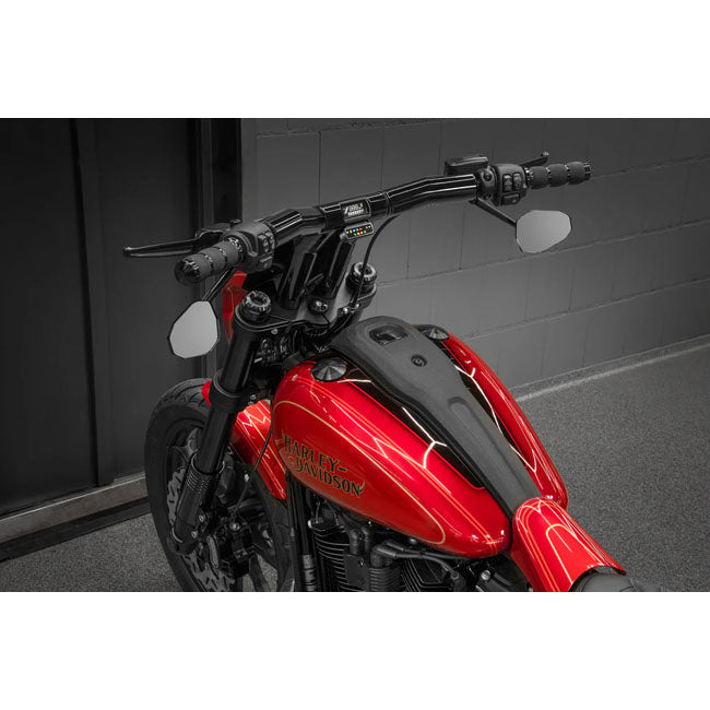 Killer Custom, ''Back Saver'' Raked T-Bar Mega handlebar 8"