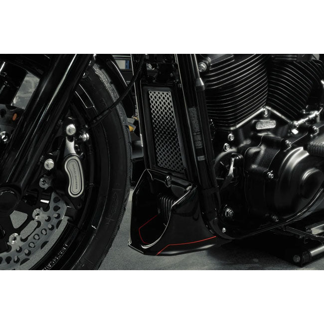 Killer Custom, oil radiator guard ''Hot Rod''. Black
