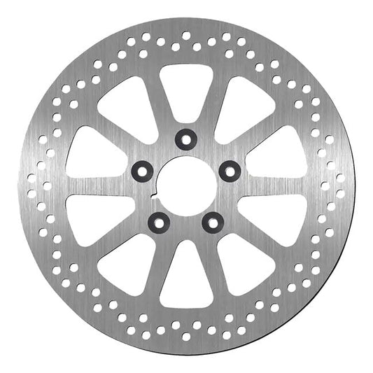 SBS, ''10-Spoke Rigid'' brake rotor 300mm. Front