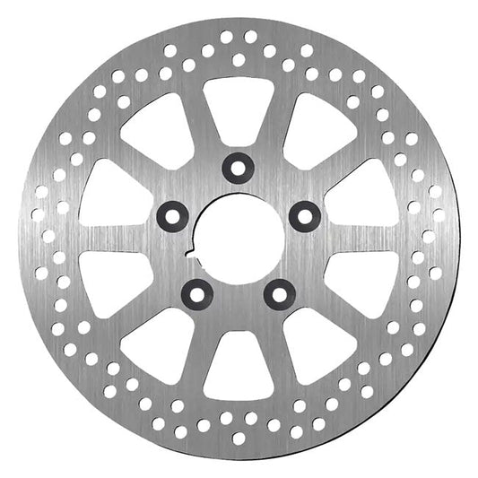 SBS, ''10-Spoke Rigid'' brake rotor 260mm. Rear