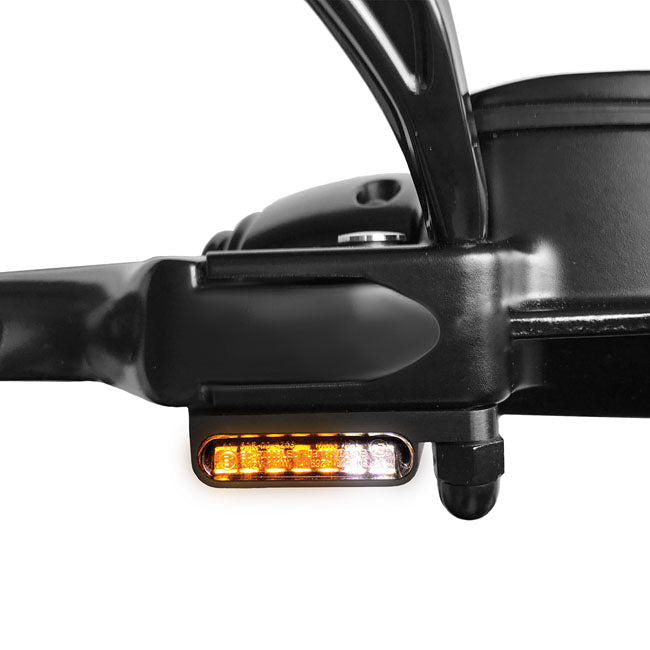 HeinzBikes, ''Stripes'' below bar turn signals. Black with PL