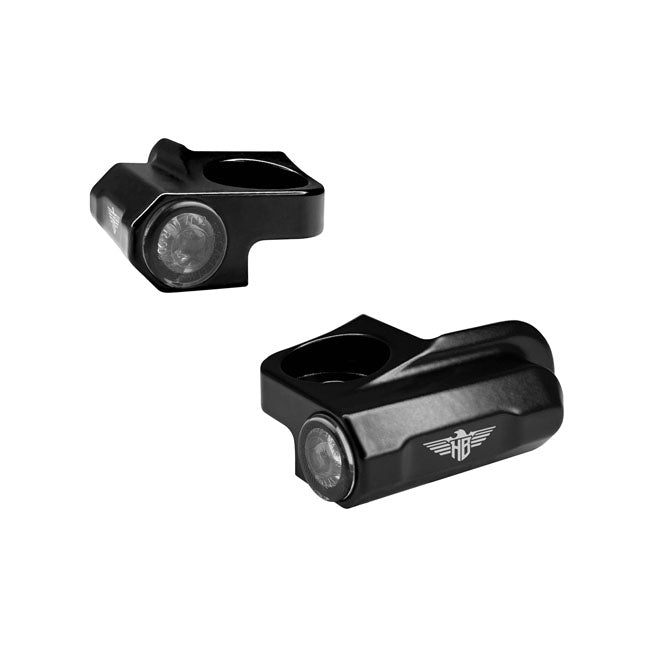 HeinzBikes, Nano below bar turn signals Black with PL