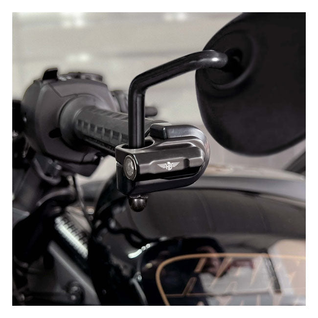 HeinzBikes, Nano below bar turn signals Black with PL