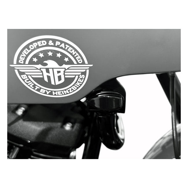HeinzBikes, ST Nano front signals. Black