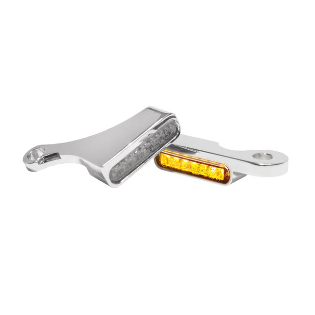 HeinzBikes, ''Stripes'' below bar turn signals Chrome no PL