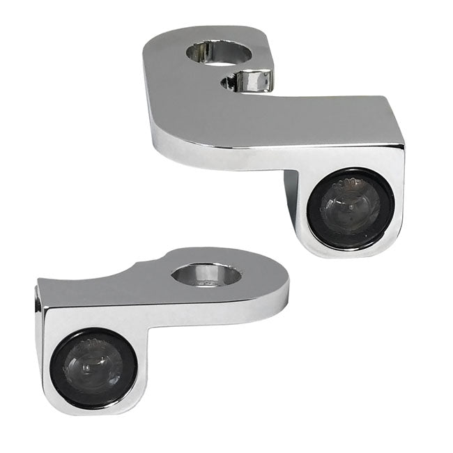HeinzBikes, Nano below bar turn signals Chrome with PL