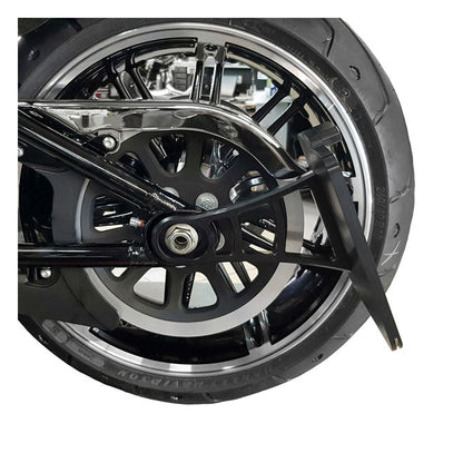 *6 DAYS EXTRA TRANSIT TIME* HeinzBikes, side mount license plate bracket. Black