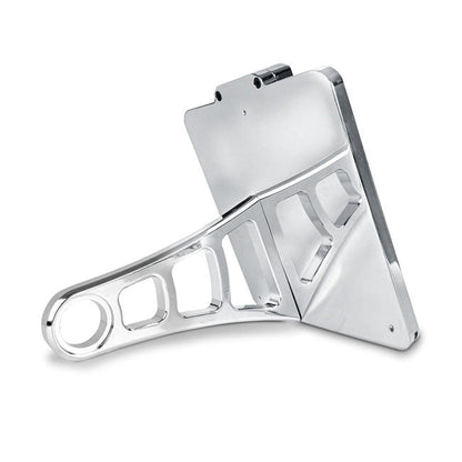 HeinzBikes, side mount license plate bracket. Chrome