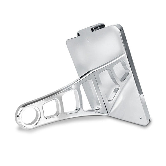 HeinzBikes, side mount license plate bracket. Chrome