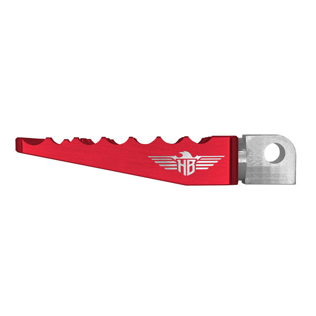 HeinzBikes, MX foot pegs V1. Red
