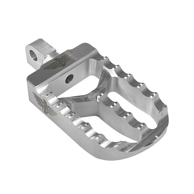 HeinzBikes, MX foot pegs V2. Silver