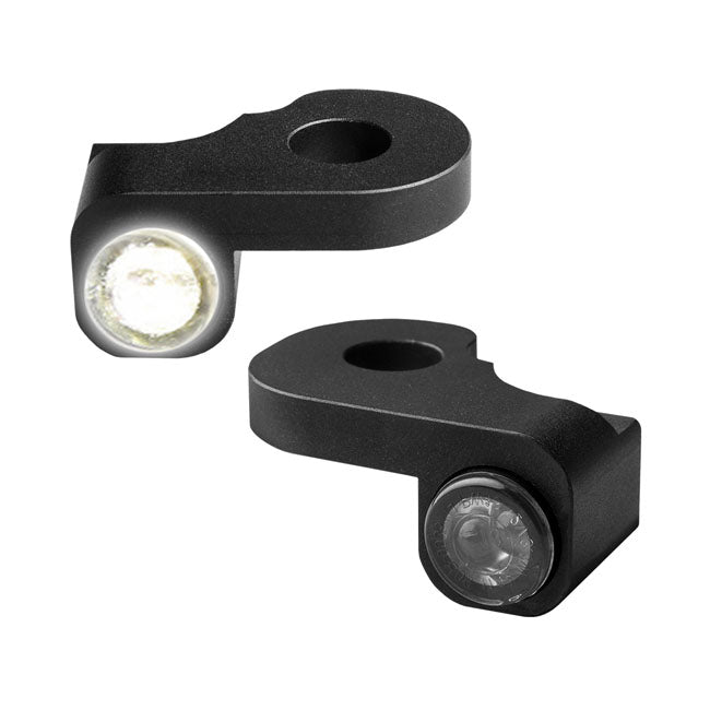 HeinzBikes, Nano below bar turn signals. Black