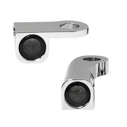 HeinzBikes, Nano below bar turn signals Chrome with PL