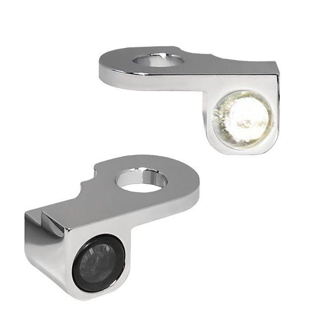 HeinzBikes, Nano below bar turn signals Chrome with PL