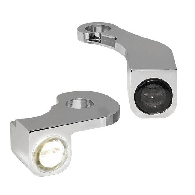 HeinzBikes, Nano below bar turn signals Chrome with PL