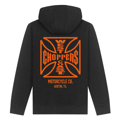 WCC ATX Cross zip hoodie