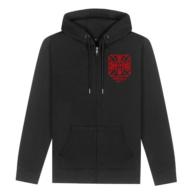 WCC ATX Cross zip hoodie
