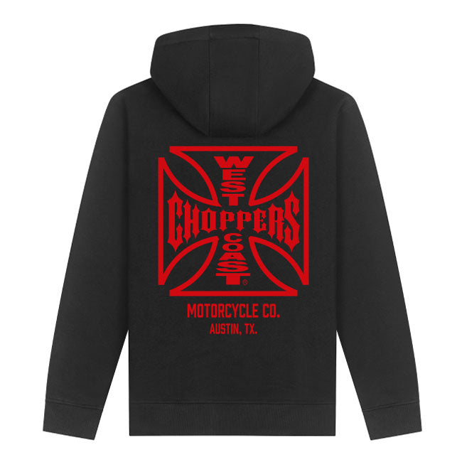 WCC ATX Cross zip hoodie