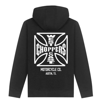 WCC ATX Cross zip hoodie