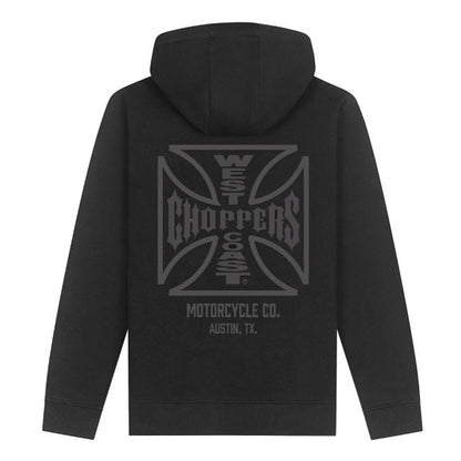 WCC ATX Cross zip hoodie