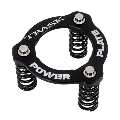 Trask, Power Plate. Black anodized