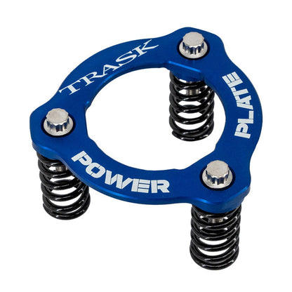 Trask, Power Plate. Blue anodized