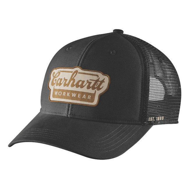 Carhartt Twill Mesh-Back Script cap