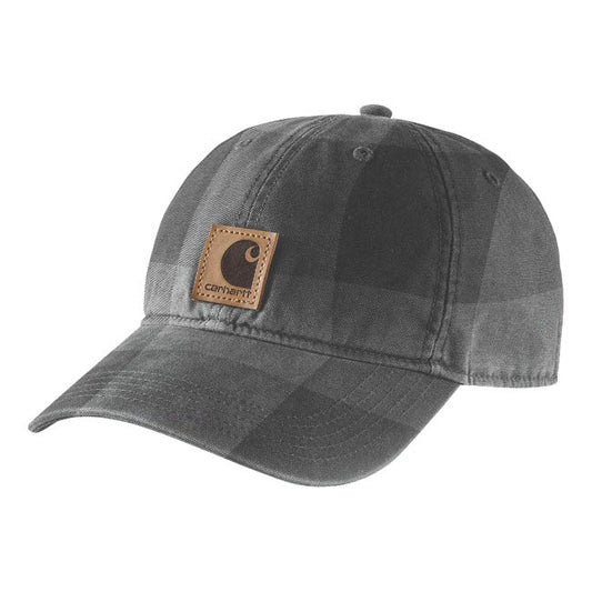 Carhartt Flannel cap gravel