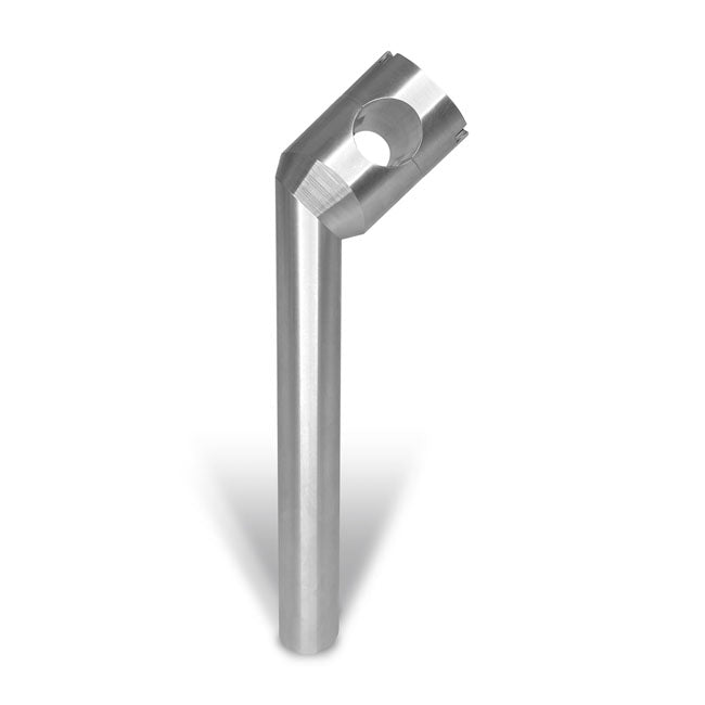 HeinzBikes, Clubstyle pullback risers 10". Silver/Silver