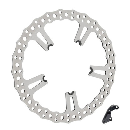 Arlen Ness, 15" Jagged front Big Brake rotor kit Left side