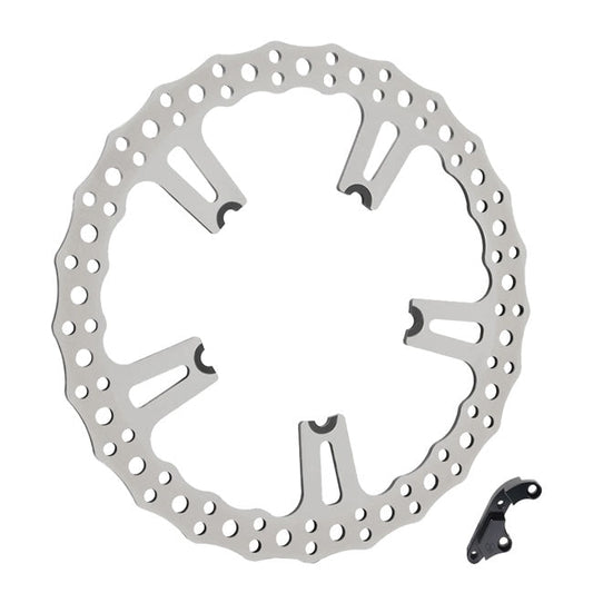 Arlen Ness, 15" Jagged front Big Brake rotor kit Left side