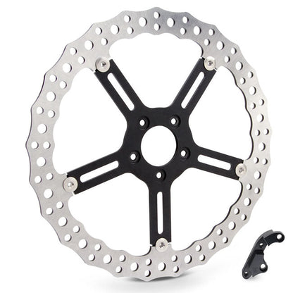 Arlen Ness, 15" Jagged front Big Brake rotor kit Right side