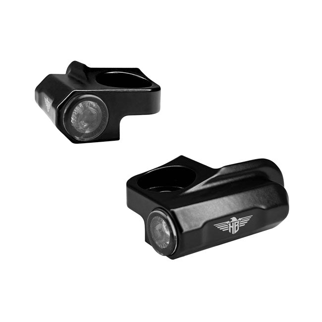 HeinzBikes, Nano below bar turn signals Black no PL