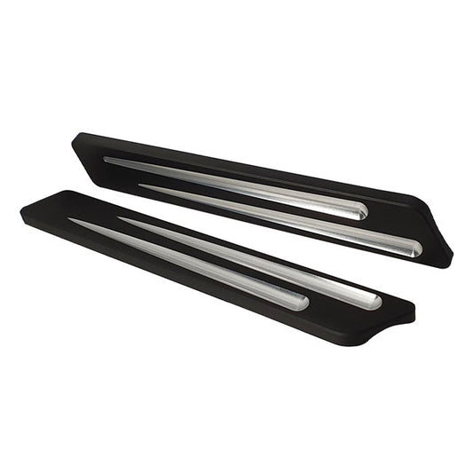 HeinzBikes, universal fork cover set. Black