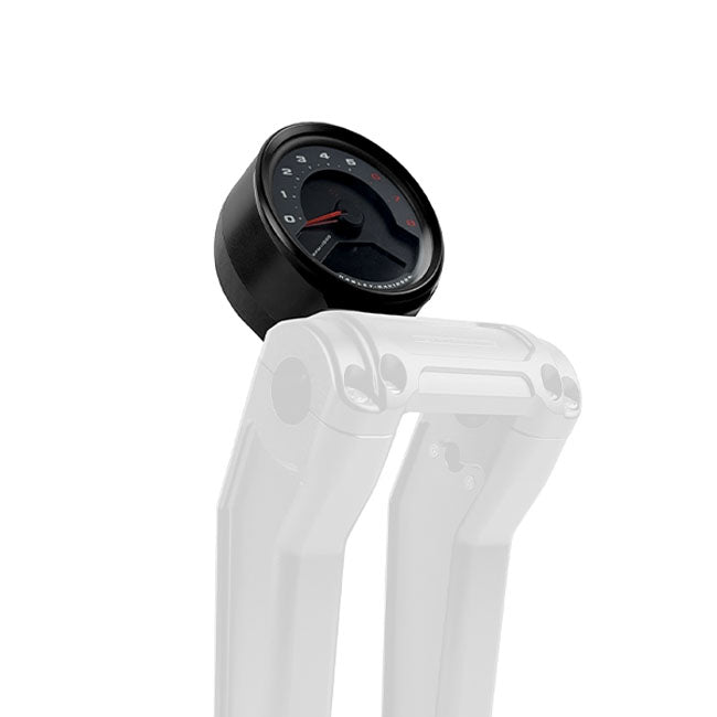 HeinzBikes, round 4" gauge mount. Black