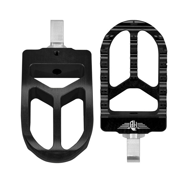 HeinzBikes, MX foot pegs V2. Black