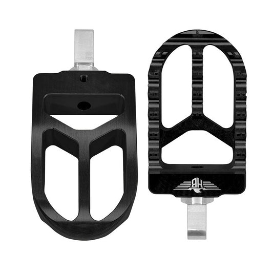 HeinzBikes, MX foot pegs V2. Black