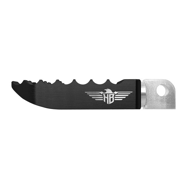 HeinzBikes, MX foot pegs V2. Black