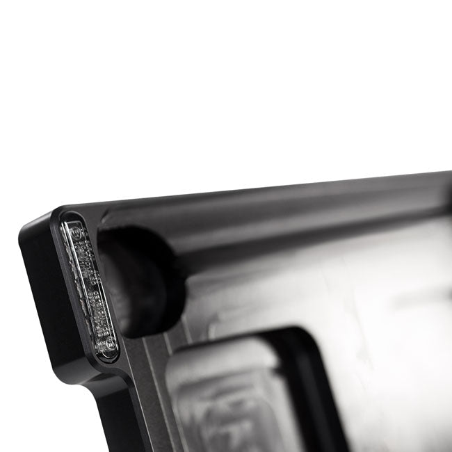 HeinzBikes, All-in-One license plate bracket. Black