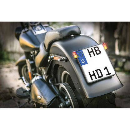 HeinzBikes, All-in-One license plate bracket. Black
