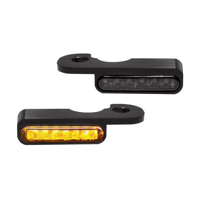HeinzBikes, ''Stripes'' below bar turn signals Black no PL
