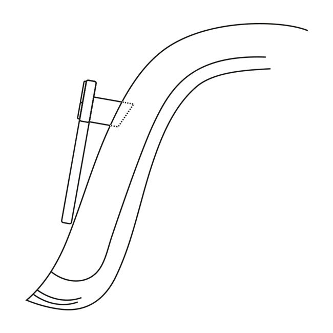 HeinzBikes, license plate holder adapter Blokks