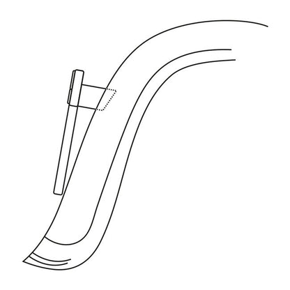 HeinzBikes, license plate holder adapter Blokks