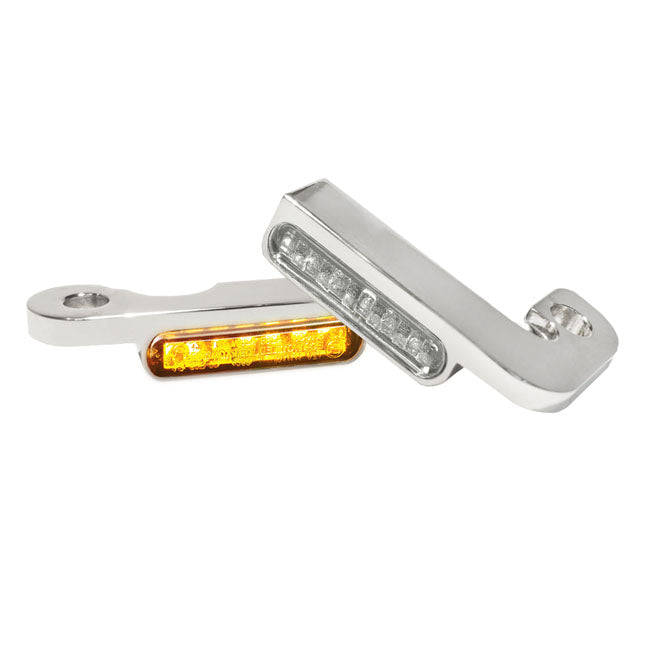 HeinzBikes, ''Stripes'' below bar turn signals Chrome no PL