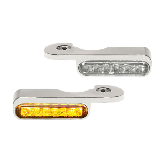 HeinzBikes, ''Stripes'' below bar turn signals Chrome no PL