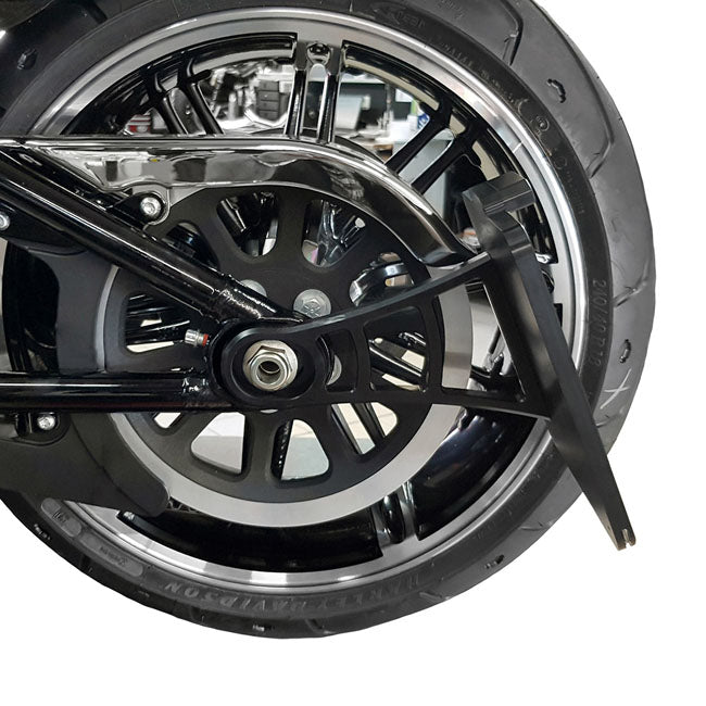 *6 DAYS EXTRA TRANSIT TIME* HeinzBikes, side mount license plate bracket. Black