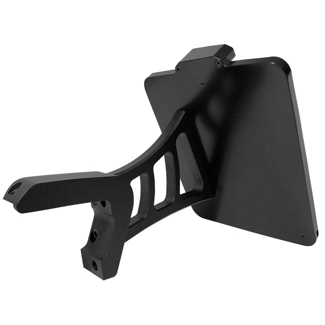 *6 DAYS EXTRA TRANSIT TIME* HeinzBikes, side mount license plate bracket. Black