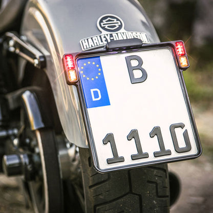 *6 DAYS EXTRA TRANSIT TIME* HeinzBikes, All-In license plate bracket with taillight