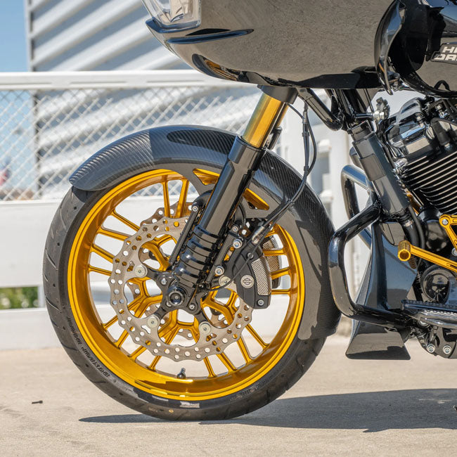 Arlen Ness, 19" Carbon Fiber Wrapper Front Fender