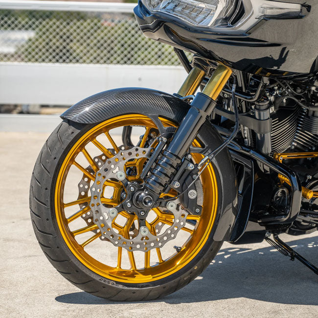 Arlen Ness, 19" Carbon Fiber Wrapper Front Fender